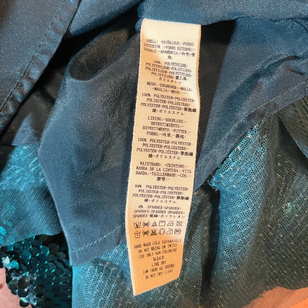 Free People Sequin Siren Mini Dress in Green Spirulina - Picture 7 of 8